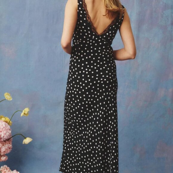 Rixo Sandrine Midi Dress Size Medium MSRP $285 - Picture 3 of 12